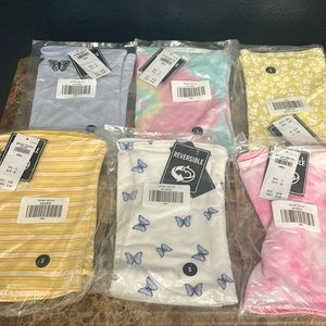 Six Hollister reversible tube tops